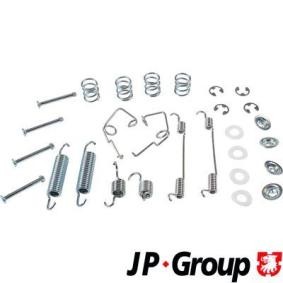 Achetez des Kit d'accessoires mâchoires de frein de chez JP GROUP en ligne pour Transit Mk3 Minibus (VE64) à prix modérés