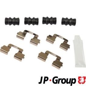 Compre Kit de acessórios, pastilhas de travão da JP GROUP 4164003510 a um preço baixo por 11,35 €