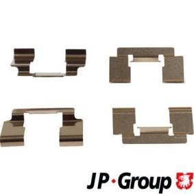 Compre Kit de accesorios, pastillas de frenos de JP GROUP online para LAGUNA I Grandtour (K56_) a precios moderados