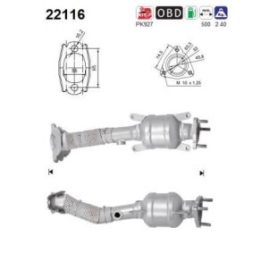 Katalysator 22116 von AS günstig für 483,03 € online kaufen
