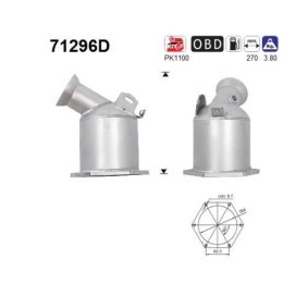 Katalysator 71296D von AS günstig für 347,87 € online kaufen