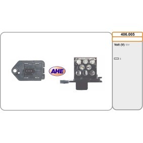 Compre Pré-resistência, motor eléctrico - ventilador do radiador da AHE 406.005 a um preço baixo por 15,33 €