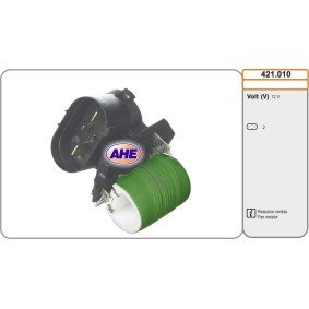 Compre Pré-resistência, motor eléctrico - ventilador do radiador da AHE 421.010 a um preço baixo por 20,87 €