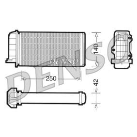 Wärmetauscher, Innenraumheizung DRR09002 von DENSO günstig für 43,91 € online kaufen