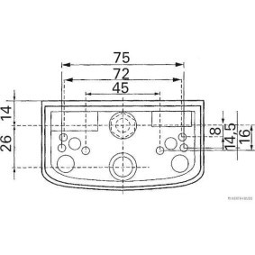 Kennzeichenbeleuchtung 84750047 von HERTH+BUSS ELPARTS günstig für 23,65 € online kaufen