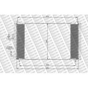 Comprar Condensador, aire acondicionado de STORM QUALITY PARTS 79517 a bajo precio de 150,68 €
