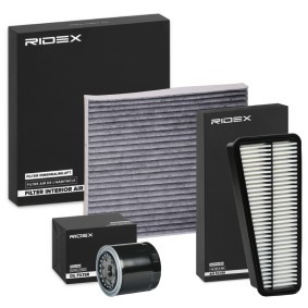 Achetez des Kit de filtres de chez RIDEX en ligne pour COROLLA Liftback (_E11_) à prix modérés