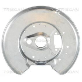 Comprar Chapa protectora contra salpicaduras, disco de freno de TRISCAN 8125 27207 a bajo precio de 28,57 €