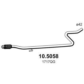 Abgasrohr 10.5058 von ASSO günstig für 145,24 € online kaufen