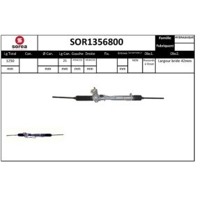 Compre Caixa de direção da SNRA SOR1356800 a um preço baixo por 452,90 €