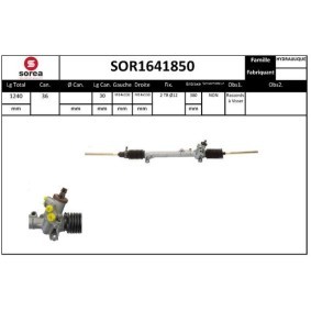 Achetez des Crémaillère de direction SNRA SOR1641850 à prix pour 453,24 €