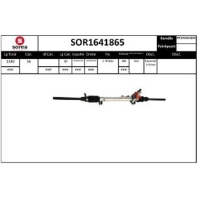 Achetez des Crémaillère de direction SNRA SOR1641865 à prix pour 438,25 €