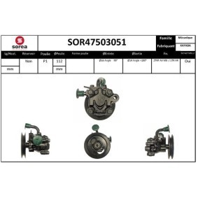 Compre Bomba de direção da SNRA SOR47503051 a um preço baixo por 273,55 €