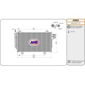 Comprar Condensador, aire acondicionado de AHE 43902 a bajo precio de 219,01 €
