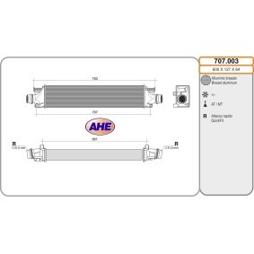 Ladeluftkühler 707.003 von AHE günstig für 156,29 € online kaufen