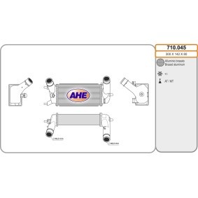Ladeluftkühler 710.045 von AHE günstig für 194,64 € online kaufen
