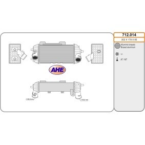 Ladeluftkühler 712.014 von AHE günstig für 228,59 € online kaufen