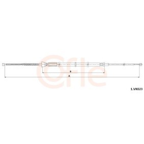 Compre Cable de freno de mano de COFLE online para Polo VI (AW1, BZ1, AE1) a precios moderados