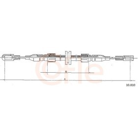 Compre Cabo de aço, travão de estacionamento da COFLE 92.10.810 a um preço baixo por 10,15 €