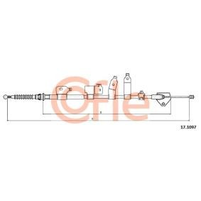 Compre Cable de freno de mano de COFLE online para COROLLA Sedán (E15_) a precios moderados