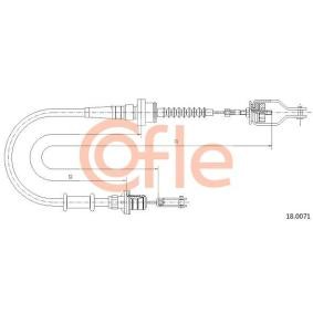 Comprar Cable de embrague de COFLE 92.18.0071 a bajo precio de 16,23 €