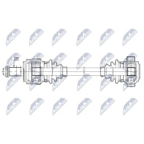 Antriebswelle NPW-BM-149 von NTY günstig für 160,60 € online kaufen