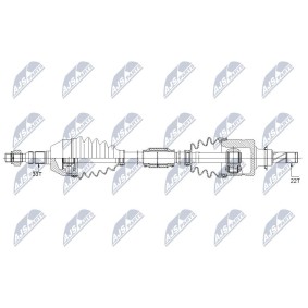 Achetez des Arbre de transmission NTY NPW-PL-093 à prix pour 123,95 €