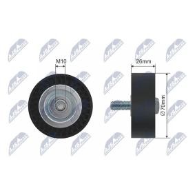 Umlenk- / Führungsrolle, Keilrippenriemen RNK-BM-005 von NTY günstig für 20,90 € online kaufen
