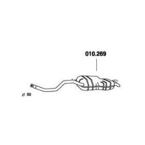 Achetez des Silencieux arrière PEDOL 010.269 à prix pour 134,66 €