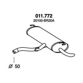 Acquista Marmitta da PEDOL 011.772 a buon mercato per soli 86,04 €