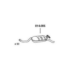 Acquista Marmitta da PEDOL 014.005 a buon mercato per soli 86,25 €