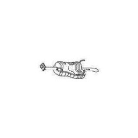 Compre Silenciador de escape de PEDOL online para Astra G Classic Sedán (T98) a precios moderados