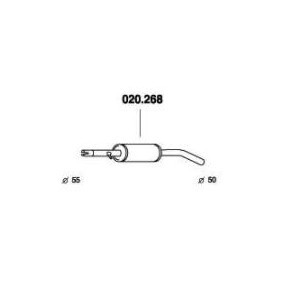 Comprar Silenciador intermedio de PEDOL 020.268 a bajo precio de 45,15 €