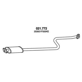 Mittelschalldämpfer 021.772 von PEDOL günstig für 46,61 € online kaufen