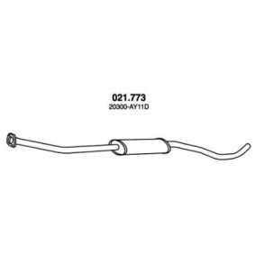 Mittelschalldämpfer 021.773 von PEDOL günstig für 50,49 € online kaufen