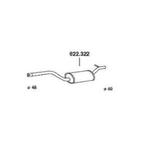 Acquista Marmitta centrale da PEDOL 022.322 a buon mercato per soli 68,10 €