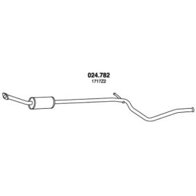 Acquista Marmitta centrale da PEDOL 024.782 a buon mercato per soli 52,68 €
