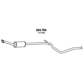 Acquista Marmitta centrale da PEDOL 024.784 a buon mercato per soli 50,52 €