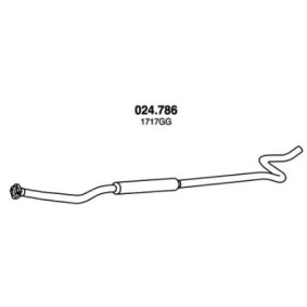 Acquista Marmitta centrale da PEDOL 024.786 a buon mercato per soli 53,07 €