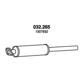 Comprar Silenciador delantero de PEDOL 032.265 a bajo precio de 63,50 €