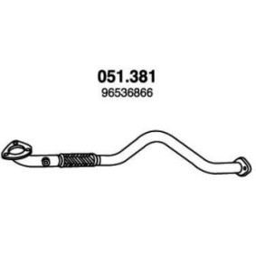 Abgasrohr 051.381 von PEDOL günstig für 95,86 € online kaufen