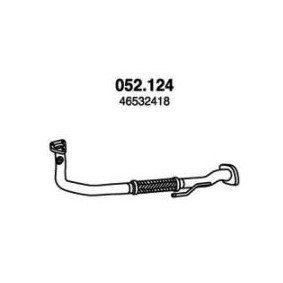 Achetez des Tuyau d'échappement PEDOL 052.124 à prix pour 68,38 €