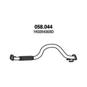 Comprar Tubo de escape de PEDOL 058.044 a bajo precio de 88,16 €