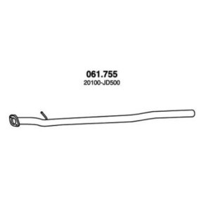 Abgasrohr 061.755 von PEDOL günstig für 21,39 € online kaufen