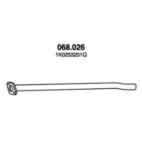 Achetez des Tuyau d'échappement PEDOL 068.026 à prix pour 38,98 €