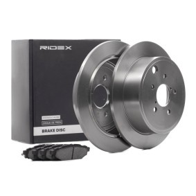 Acquista Kit dischi e pastiglie da RIDEX online per IMPREZA 2 volumi /Coda spiovente (GR, GH, G3) a prezzi moderati