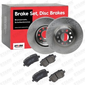 Achetez des Kit disque et plaquette de frein de chez STARK en ligne pour TT Coupé (8J3) à prix modérés