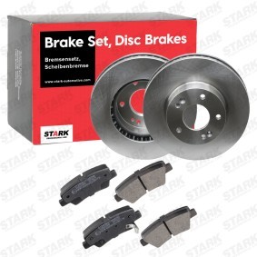 Acquista Kit dischi e pastiglie da STARK online per Cerato Hatchback (YD) a prezzi moderati
