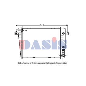 Kühler, Motorkühlung 051130N von AKS DASIS günstig für 178,64 € online kaufen