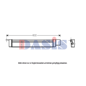 Acquista Radiatore olio motore da AKS DASIS 056004N a buon mercato per soli 209,47 €